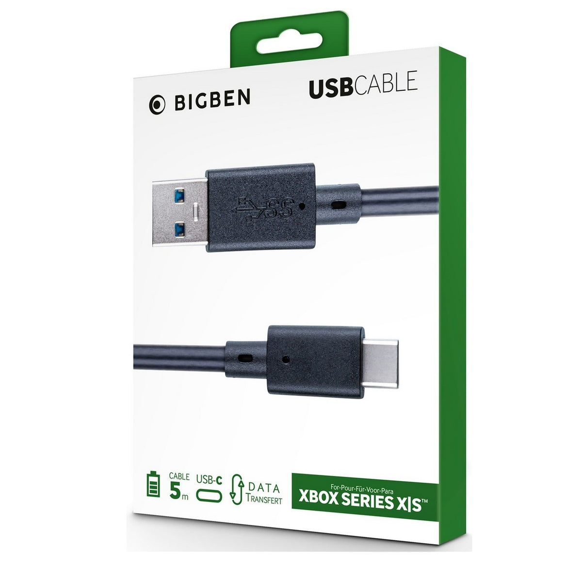 5 méteres USB kábel XBOX Series X NACON (XBX)