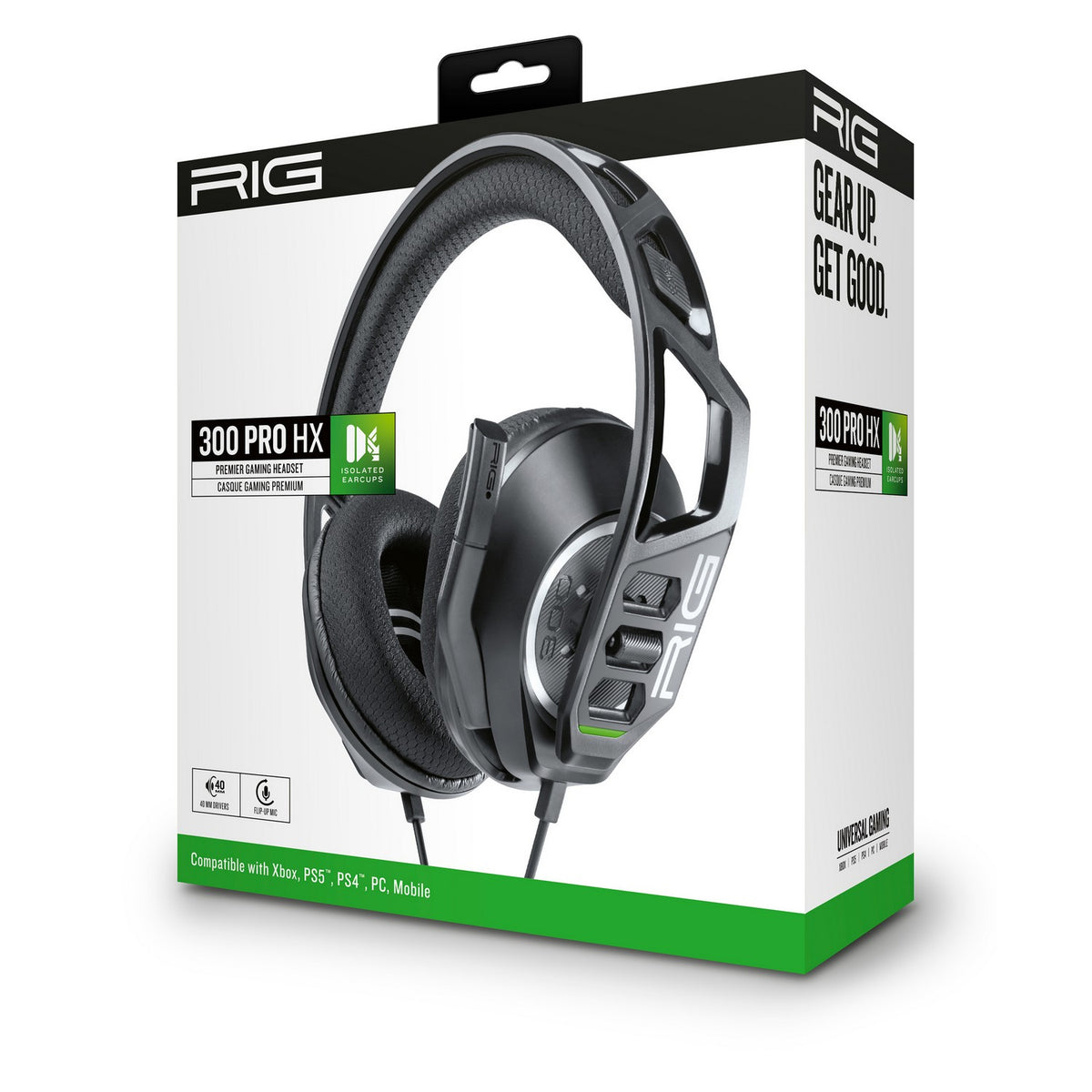 RIG 300 PRO HX Gaming Headset New- fekete (XBO/XBX)