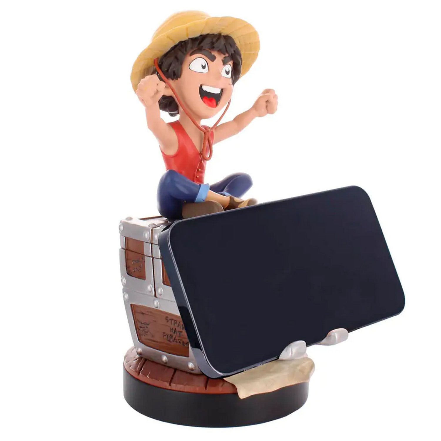 Luffy One Piece Cable Guy Telefon/Kontroller tartó figura (Platform nélküli)-1