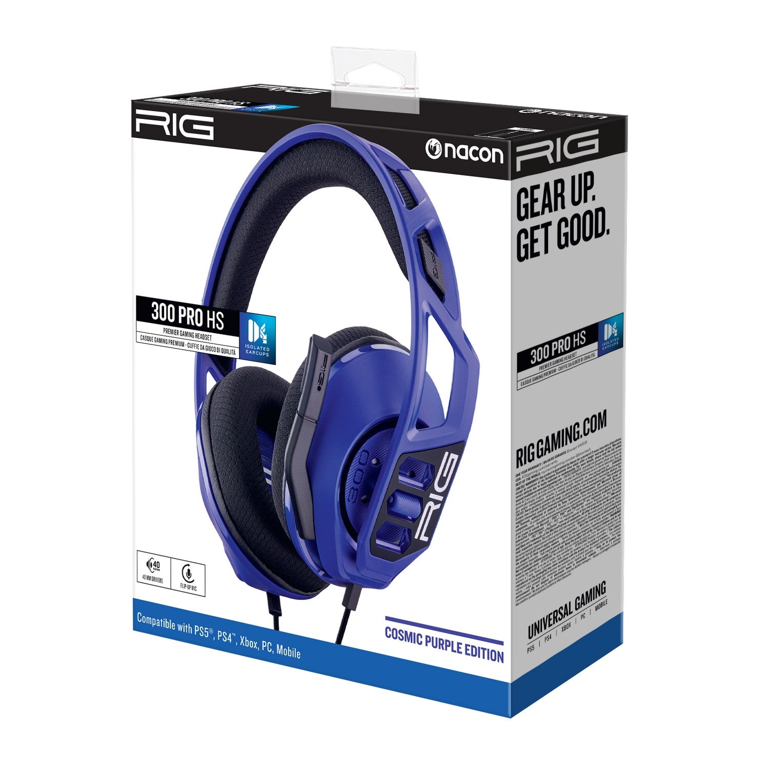 Nacon RIG 300 PRO HS Gaming Headset Cosmic (PS5)