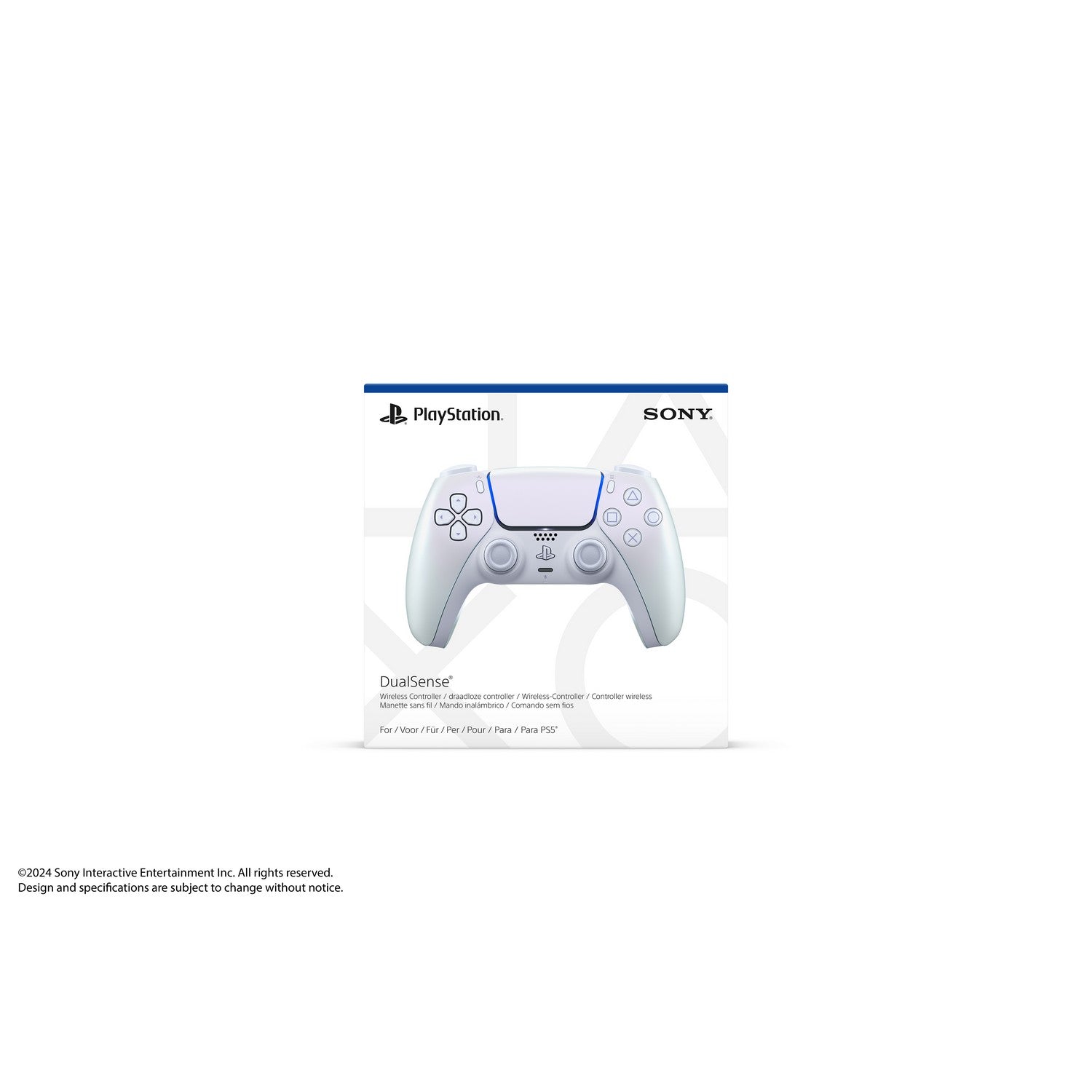 PlayStation 5 DualSense Chroma Pearl vezetéknélküli kontroller (PS5)-1