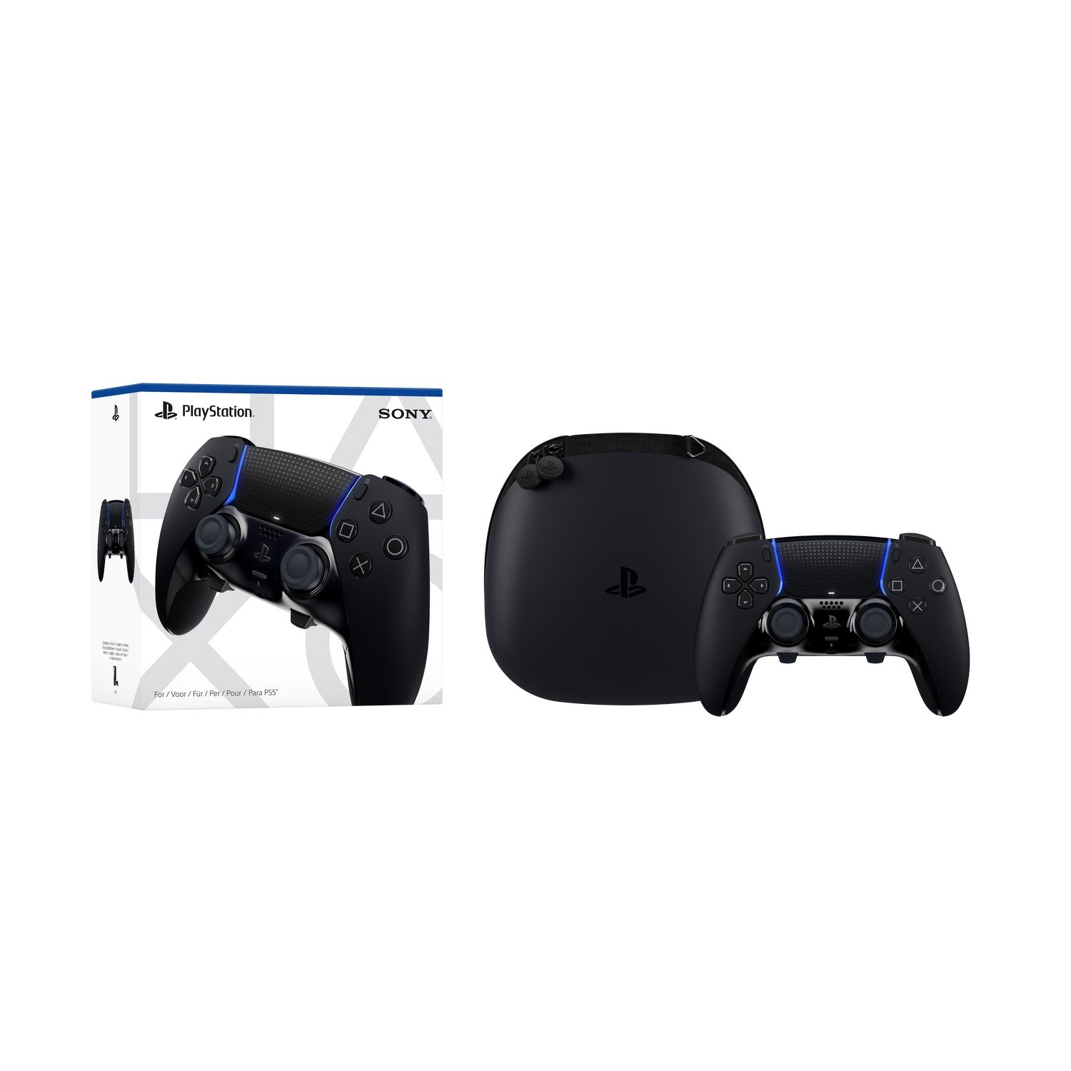 PlayStation 5 DualSense Edge vezeték nélküli kontroller - Midnight Black (PS5)-4