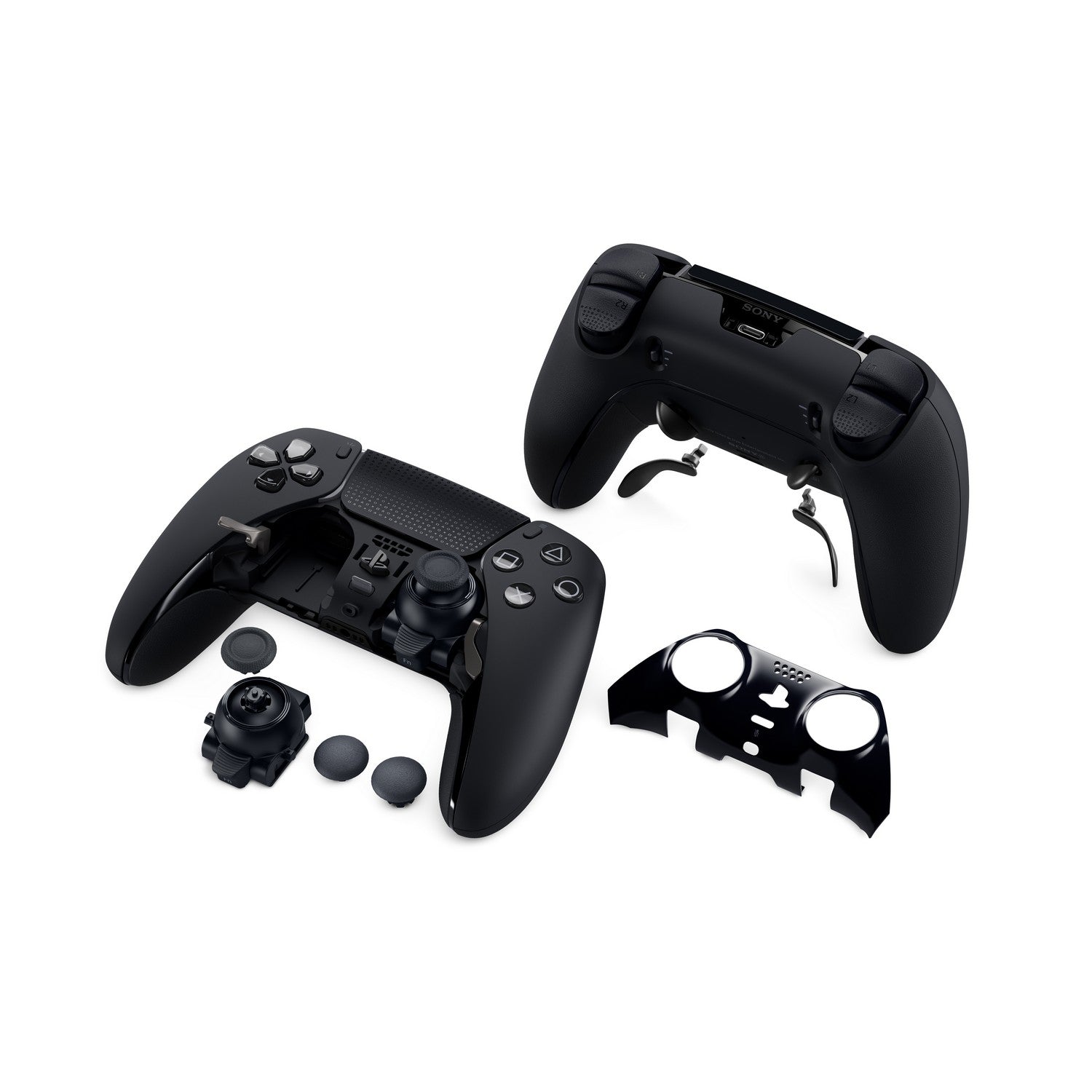 PlayStation 5 DualSense Edge vezeték nélküli kontroller - Midnight Black (PS5)-5